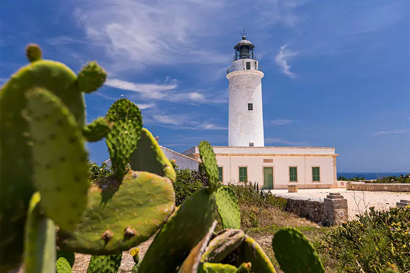 Discover the magic of the lighthouses of Cap de Barbaria and La Mola in Formentera